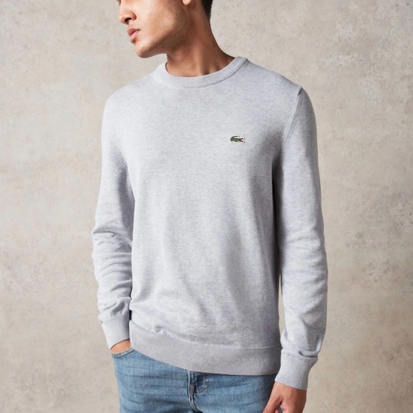 Lacoste Men's Gray Sweater - Picture 4 of 8